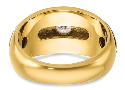 14k Yellow Gold Rings Style B64159 - Classique Jewelry Inc.