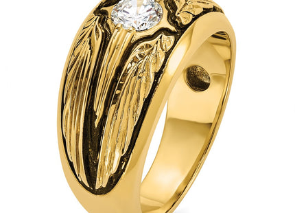 14k Yellow Gold Rings Style B64159 - Classique Jewelry Inc.
