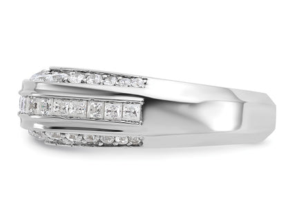 14k White Gold Rings Style B64162 - Classique Jewelry Inc.
