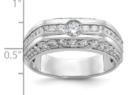 14k White Gold Rings Style B64162 - Classique Jewelry Inc.