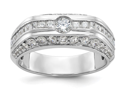 14k White Gold Rings Style B64162 - Classique Jewelry Inc.