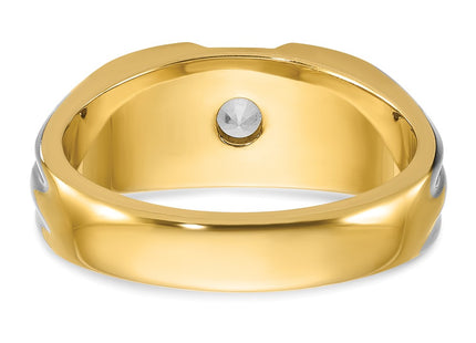 14k Yellow Gold Rings Style B64163 - Classique Jewelry Inc.