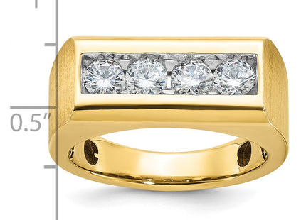 14k Yellow Gold Rings Style B64170 - Classique Jewelry Inc.