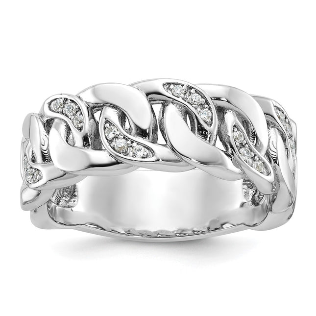 14k White Gold Rings Style B64183 - Classique Jewelry Inc.