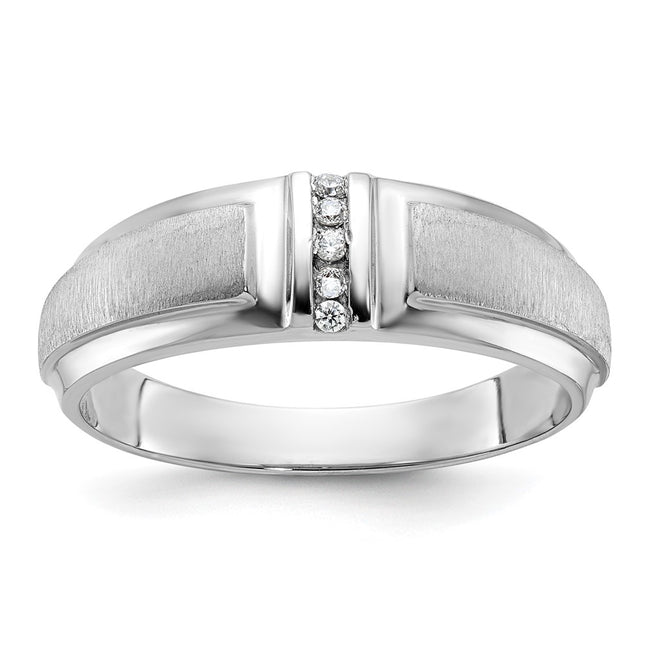 14k White Gold Rings Style B64188 - Classique Jewelry Inc.