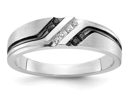 14K white gold ring