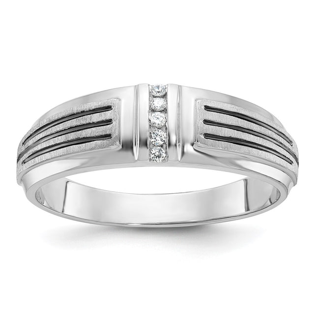 14k White Gold Rings Style B64201 - Classique Jewelry Inc.