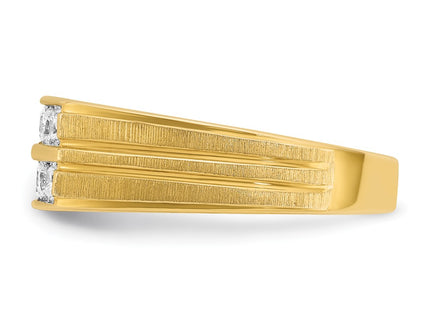14k Yellow Gold Rings Style B64207 - Classique Jewelry Inc.