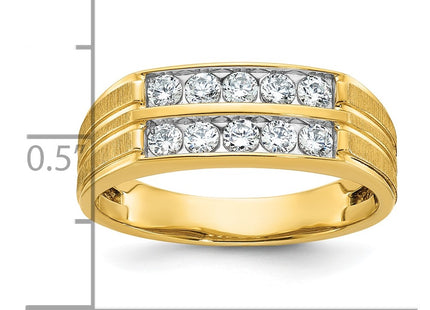 14k Yellow Gold Rings Style B64207 - Classique Jewelry Inc.