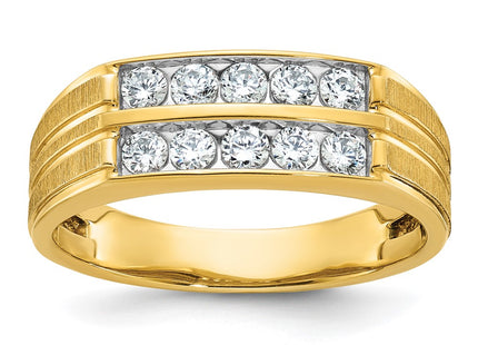14k Yellow Gold Rings Style B64207 - Classique Jewelry Inc.