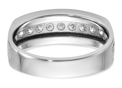 14k White Gold Rings Style B64209 - Classique Jewelry Inc.