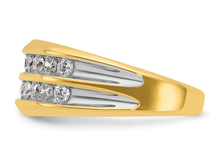 14k Yellow Gold Rings Style B64212 - Classique Jewelry Inc.