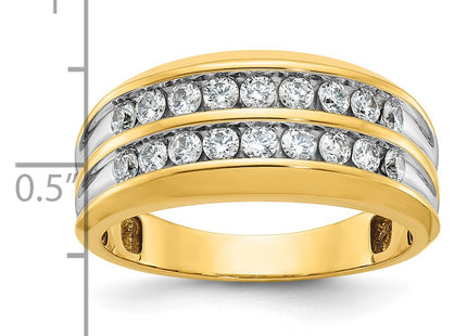 14k Yellow Gold Rings Style B64212 - Classique Jewelry Inc.