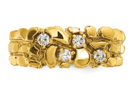 14k Yellow Gold Rings Style B64213 - Classique Jewelry Inc.