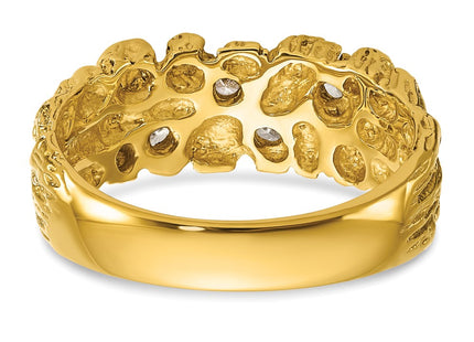 14k Yellow Gold Rings Style B64213 - Classique Jewelry Inc.