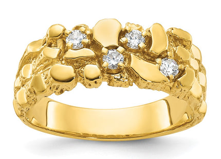 14k Yellow Gold Rings Style B64213 - Classique Jewelry Inc.