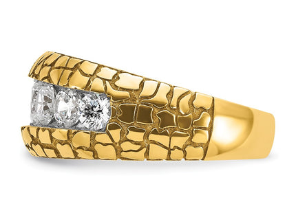 14k Yellow Gold Rings Style B64224 - Classique Jewelry Inc.