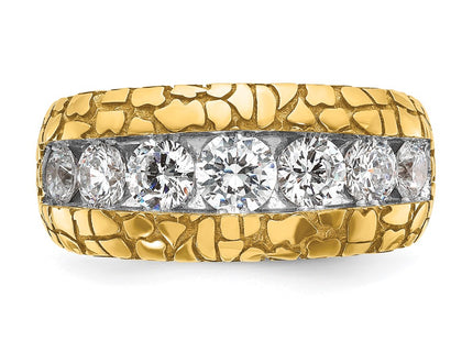 14k Yellow Gold Rings Style B64224 - Classique Jewelry Inc.