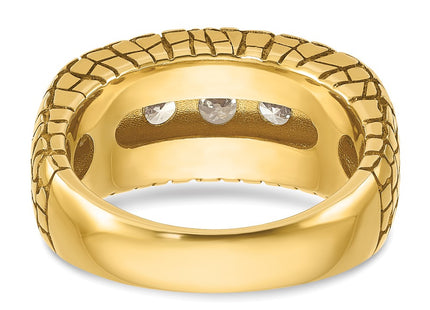 14k Yellow Gold Rings Style B64224 - Classique Jewelry Inc.