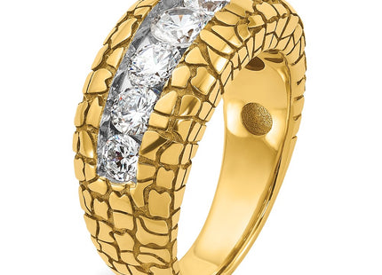 14k Yellow Gold Rings Style B64224 - Classique Jewelry Inc.