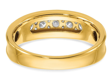 14k Yellow Gold Rings Style B64225 - Classique Jewelry Inc.