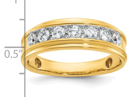 14k Yellow Gold Rings Style B64225 - Classique Jewelry Inc.