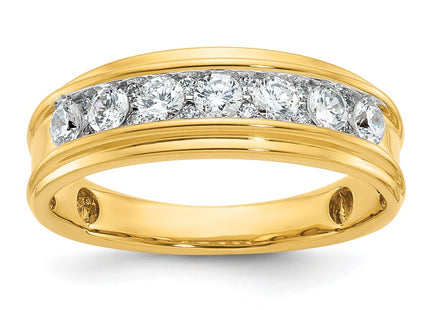 14k Yellow Gold Rings Style B64225 - Classique Jewelry Inc.