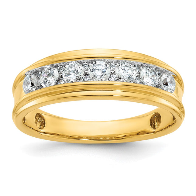 14k Yellow Gold Rings Style B64225 - Classique Jewelry Inc.