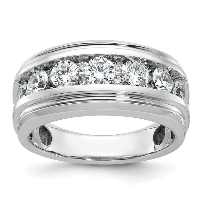 14k White Gold Rings Style B64228 - Classique Jewelry Inc.