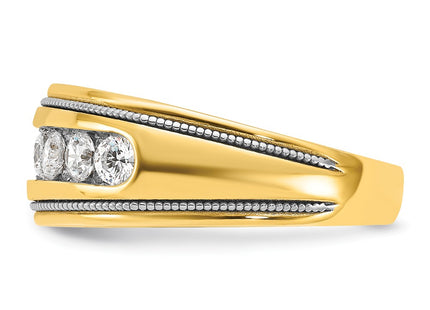 14k Yellow Gold Rings Style B64229 - Classique Jewelry Inc.