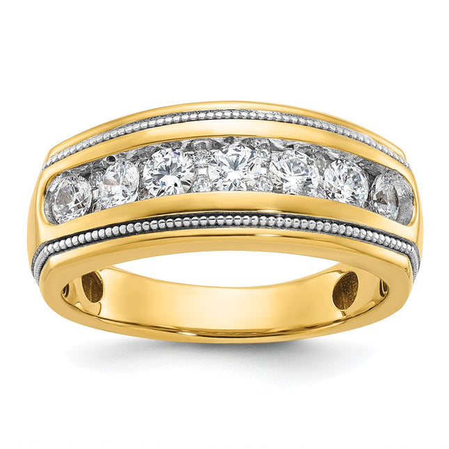 14k Yellow Gold Rings Style B64229 - Classique Jewelry Inc.