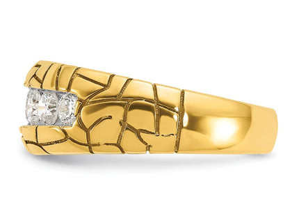 14k Yellow Gold Rings Style B64237 - Classique Jewelry Inc.