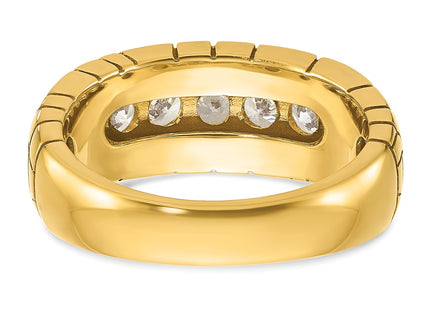 14k Yellow Gold Rings Style B64237 - Classique Jewelry Inc.
