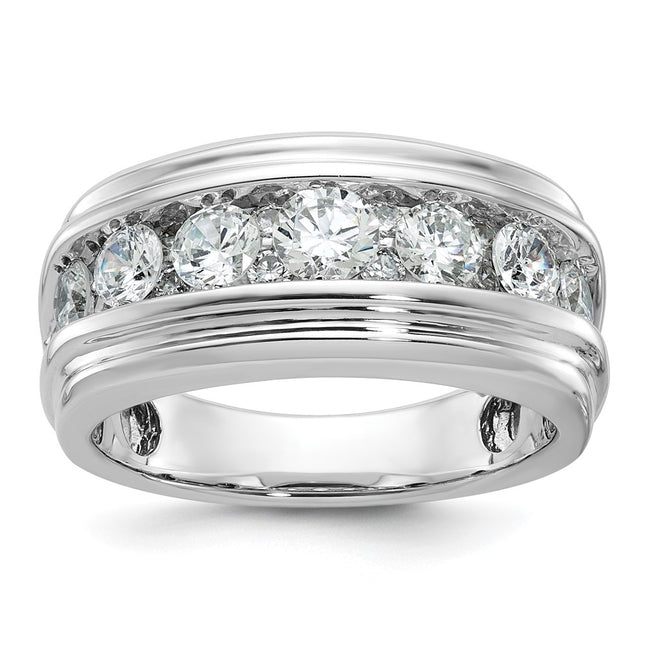 14k White Gold Rings Style B64238 - Classique Jewelry Inc.