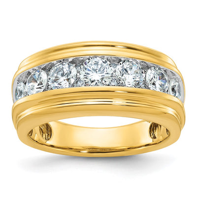 14K gold diamond ring