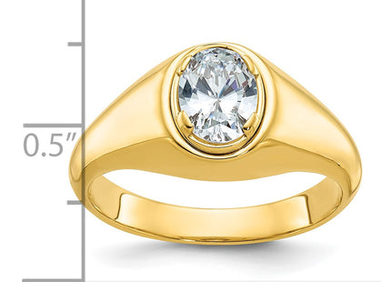 14k Yellow Gold Rings Style B64241 - Classique Jewelry Inc.