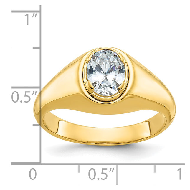 14k Yellow Gold Rings Style B64241 - Classique Jewelry Inc.
