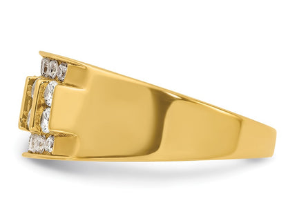 14k Yellow Gold Rings Style B64251 - Classique Jewelry Inc.