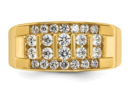14k Yellow Gold Rings Style B64251 - Classique Jewelry Inc.