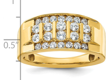 14k Yellow Gold Rings Style B64251 - Classique Jewelry Inc.
