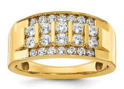 14k Yellow Gold Rings Style B64251 - Classique Jewelry Inc.