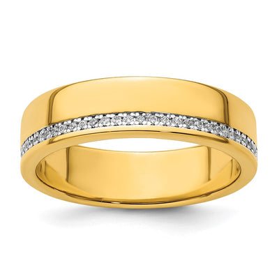 14K gold diamond ring