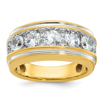 14K gold diamond ring