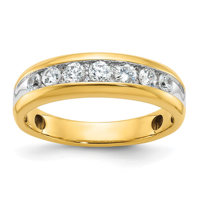 14k Yellow Gold Rings Style B64269 - Classique Jewelry Inc.