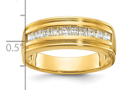 14k Yellow Gold Rings Style B64291 - Classique Jewelry Inc.
