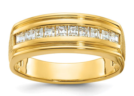 14k Yellow Gold Rings Style B64291 - Classique Jewelry Inc.