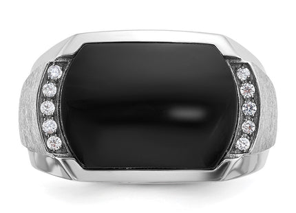 14k White Gold Rings Style B84341 - Classique Jewelry Inc.