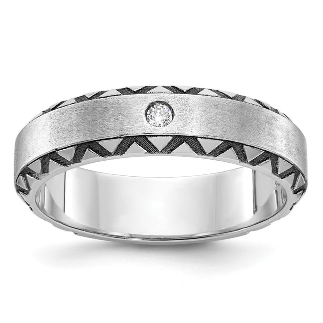 14k White Gold Rings Style B84343 - Classique Jewelry Inc.
