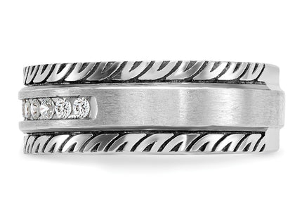 14k White Gold Rings Style B84345 - Classique Jewelry Inc.