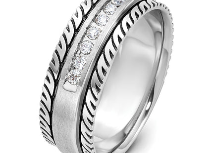 14k White Gold Rings Style B84345 - Classique Jewelry Inc.